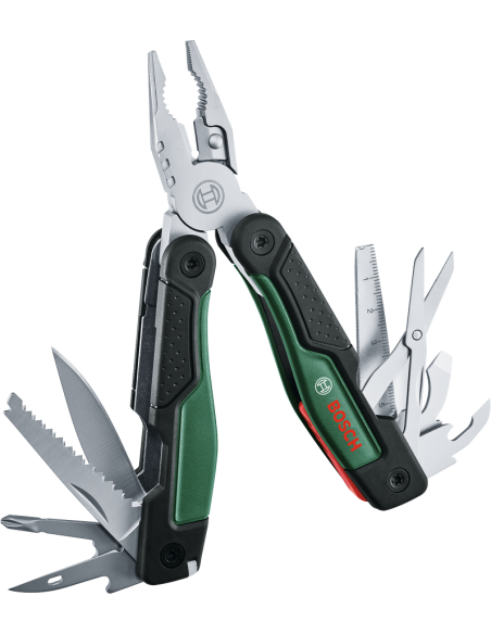 BOSCH 1600A02Z98 Multiherramienta alicate-navaja multiusos (16 en 1)