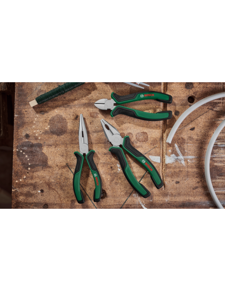 BOSCH 1600A032VE Alicates de corte lateral de 160 mm