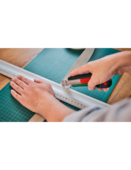 BOSCH 1600A032US Hojas de repuesto para cúter de 18 mm (10 uds.)