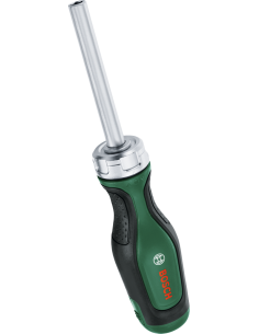 BOSCH 1600A032V0 Destornillador de trinquete con 12 puntas