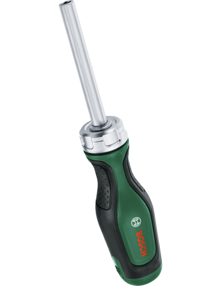 BOSCH 1600A032V0 Destornillador de trinquete con 12 puntas