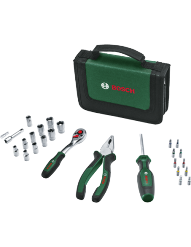 BOSCH 1600A02BY2 Set básico de herramientas de...
