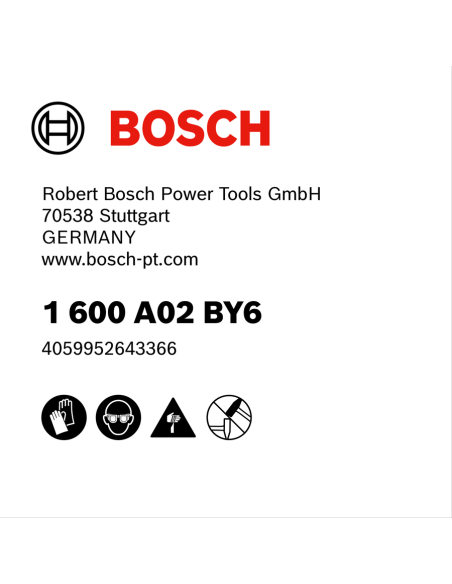 BOSCH 1600A02BY6 Juego de herramientas manuales Universal de 25 piezas