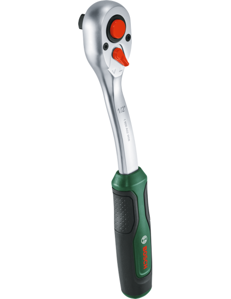 BOSCH 1600A02Z9F Set de carracas de ½" con 25 llaves de vaso