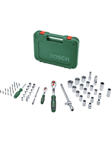 BOSCH 1600A02Z9G Set de carracas de ¼" y ½" con...