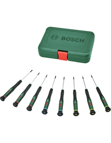 BOSCH 1600A02Z9M Set de ocho destornilladores...