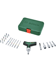 BOSCH 1600A02Z9T Set de destornilladores de trinquete con...