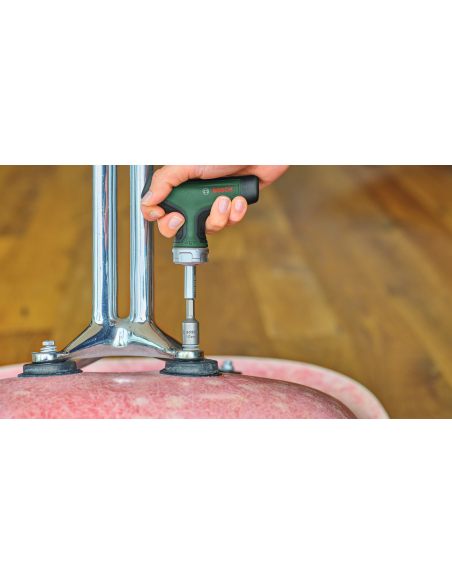 BOSCH 1600A02Z9T Set de destornilladores de trinquete con puntas y empuñadura en T