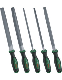 BOSCH 1600A02ZB0 Juego de 5 limas de 200 mm