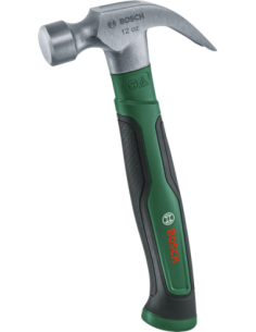 BOSCH 1600A02W7X Martillo de carpintero con garra de 340g...