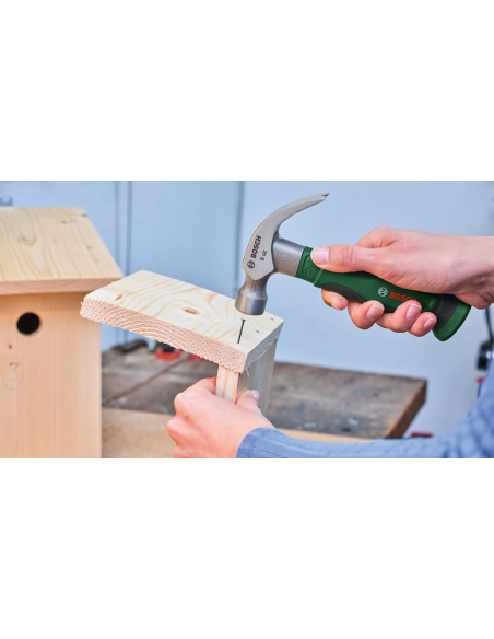 BOSCH 1600A02ZA3 Martillo de carpintero con con garra de 225g (8 oz.)