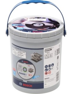 BOSCH 2608626112 Cubo de 100 unidades de discos de corte...