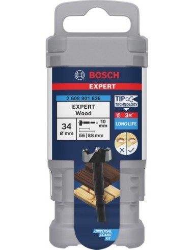 BOSCH 2608901843 Set de brocas Forstner EXPERT...