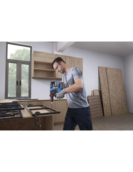 BOSCH 0611927100 Martillo perforador a batería con ONECHUCK GBH 18V-18 X Professional (NO INCLUYE BATERÍA NI CARGADOR)