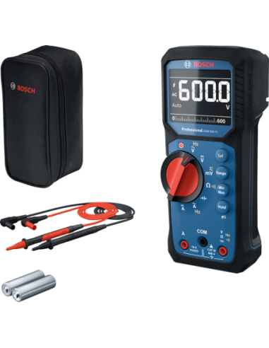 BOSCH 0601077300 Multímetro digital GDM 600-15...