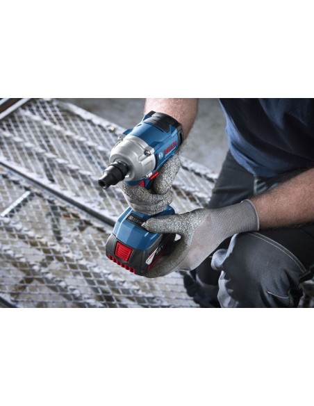 BOSCH 06019M5021 Atornillador de impacto a batería GDS 18V-350 Professional (INCLUYE 2 BATERÍAS Y CARGADOR)