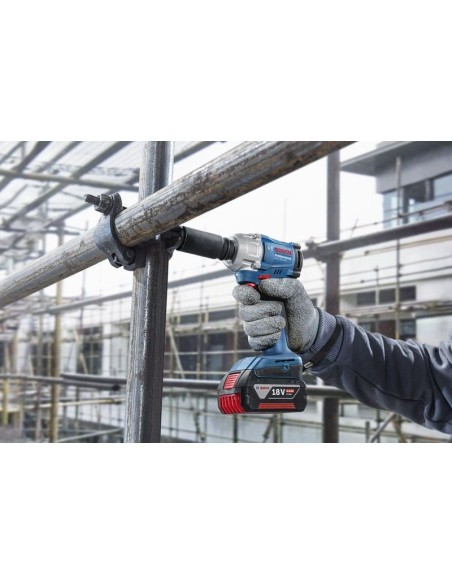 BOSCH 06019M5021 Atornillador de impacto a batería GDS 18V-350 Professional (INCLUYE 2 BATERÍAS Y CARGADOR)