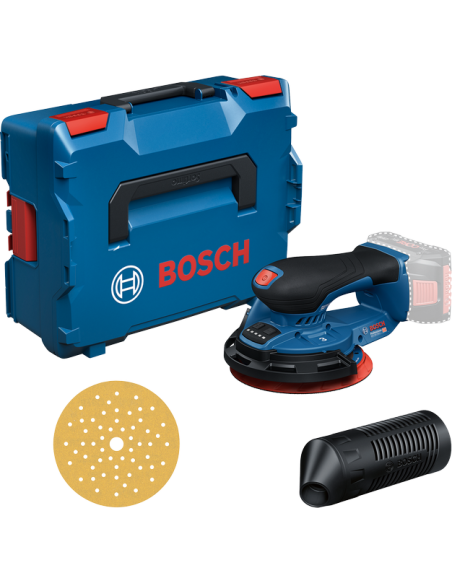 BOSCH 0601372903 Lijadora excéntrica a batería GEX 18V-150-3 Professional (NO INCLUYE BATERÍA NI CARGADOR)