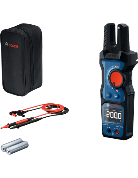 BOSCH 0601077400 Pinza amperimétrica de horquilla GFM 1000-15 Professional