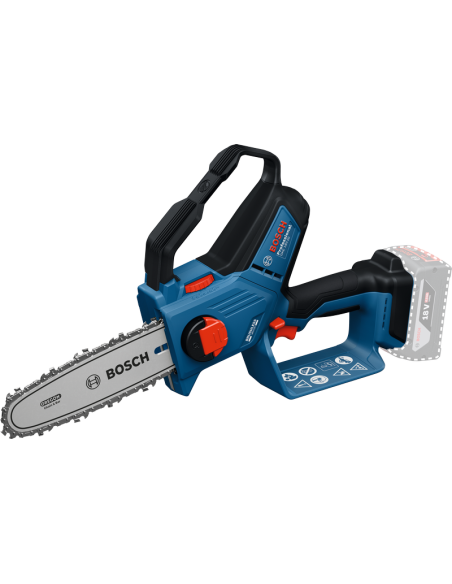 BOSCH 06008D7100 Sierra de poda a batería GKE 18V-20 (NO INCLUYE BATERÍA NI CARGADOR)