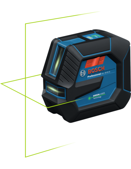BOSCH 0601065600 Nivel láser de líneas GLL 20-22 G Professional