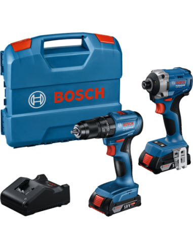 BOSCH 06019N2024 Kit combinado GDR 18V-215+GSB...