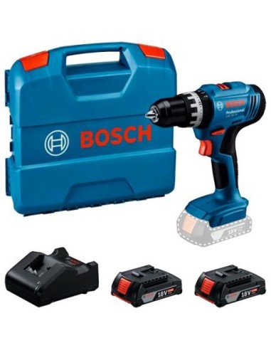 BOSCH 06019K9303 Taladro percutor GSB 18V-25...