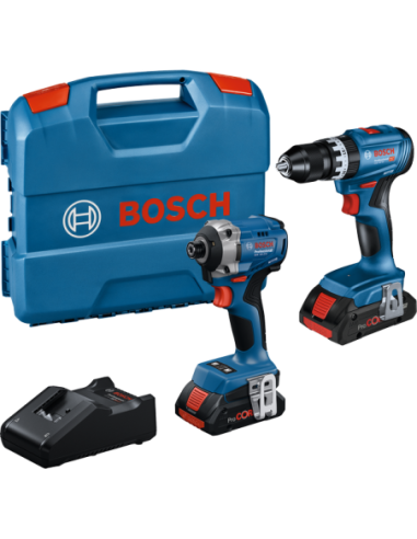 BOSCH 0615A50069 Kit combinado GSB 18V-45 + GDR...