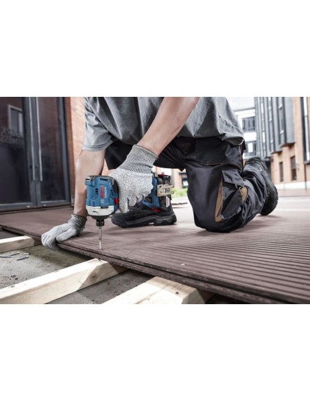 BOSCH 0615A50069 Kit combinado GSB 18V-45 + GDR 18V-215 Professional (INCLUYE 2 BATERÍAS Y CARGADOR)
