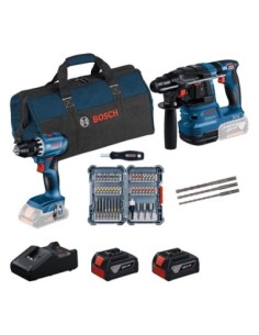 BOSCH 0615V0003D Kit combinado GSB 18V-65 + GWS 18V-8...