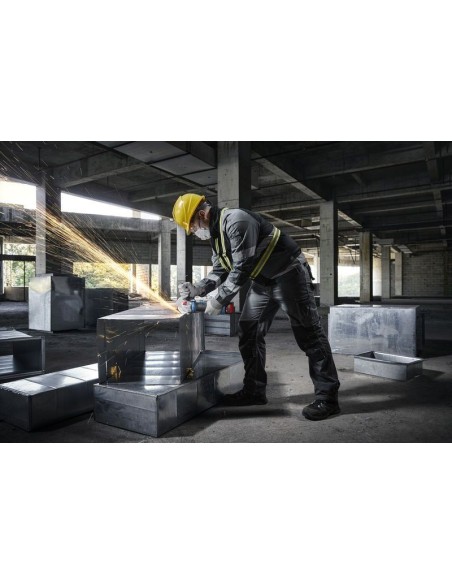 BOSCH 06019N9000 Miniamoladora a batería GWS 18V-8 Professional (NO INCUYE BATERÍA NI CARGADOR)