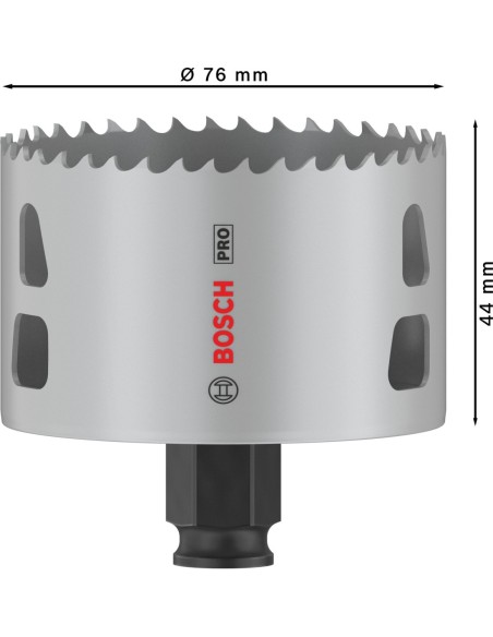 BOSCH 2608521U76 Set de puntas de atornillar y llaves de vaso PRO Impact (33 uds.)