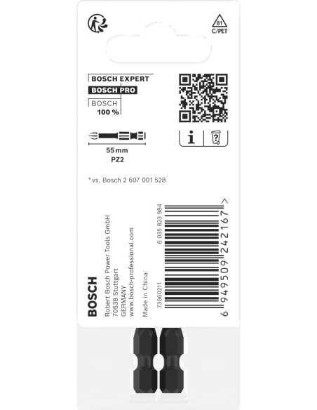 BOSCH 2608003038 Set de llaves de vaso Set de llaves PRO Impact ½" con adaptador (9 uds.)