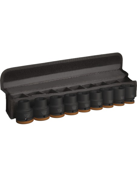 BOSCH 2608003041 Set de llaves de vaso PRO Impact Socket ¾" estándar (9 uds.)