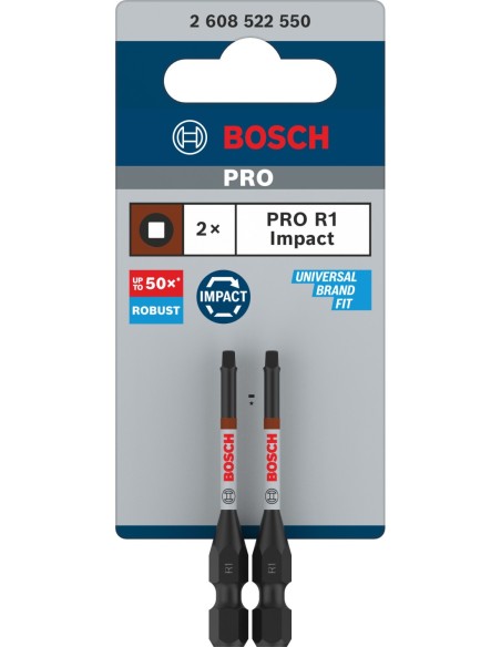 BOSCH 2608003041 Set de llaves de vaso PRO Impact Socket ¾" estándar (9 uds.)