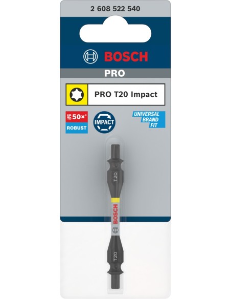 BOSCH 2608003036 Set de llaves de vaso PRO Impact Socket ⅜" estándar (9 uds.)