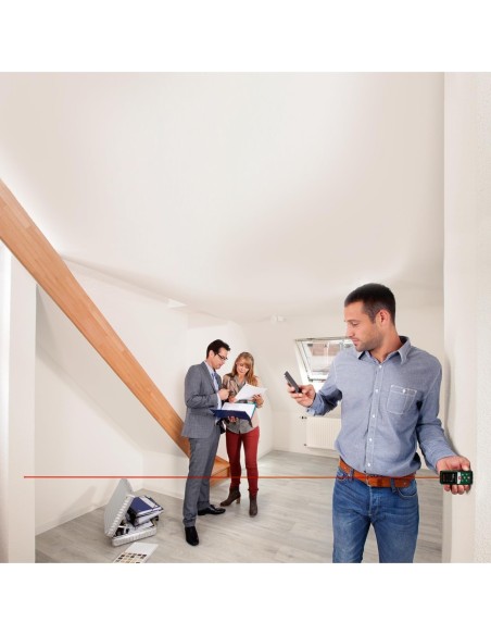 BOSCH 0603672202 Medidor láser digital AdvancedDistance 50C DIY