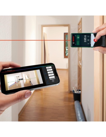 BOSCH 0603672202 Medidor láser digital AdvancedDistance 50C DIY