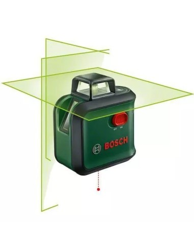BOSCH 0603663B06 Nivel láser de líneas cruzadas...