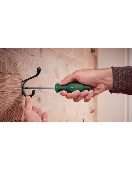 BOSCH 1600A02BX7 Juego mixto de destornilladores de 6 piezas