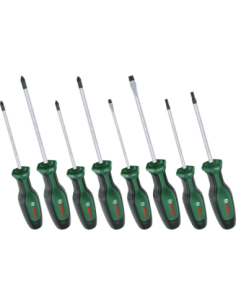 BOSCH 1600A02BX8 Juego mixto de destornilladores de 8 piezas