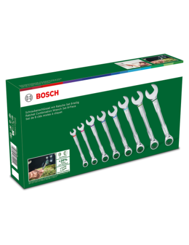BOSCH 1600A027PS Set de llaves de carraca...