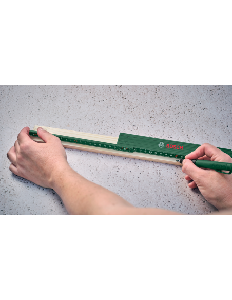 BOSCH 1600A02W7S Set de marcado con nivel y metro