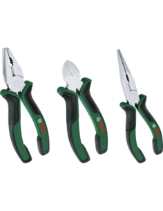 BOSCH 1600A02C0S Juego de alicates (3 uds.)