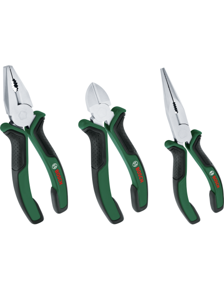 BOSCH 1600A02C0S Juego de alicates (3 uds.)