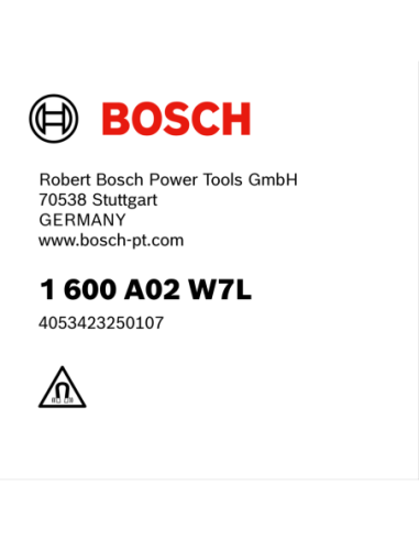 BOSCH 1600A02W7L Set de 6 destornilladores y...