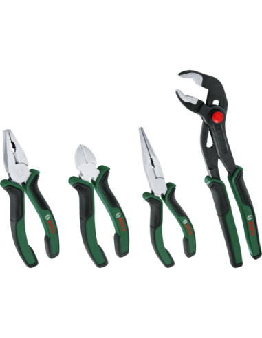 BOSCH 1600A02W7K Juego de alicates (4 uds.)