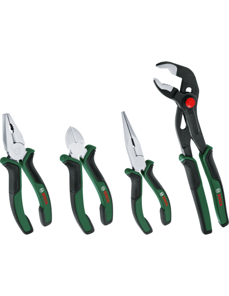 BOSCH 1600A02W7K Juego de alicates (4 uds.)