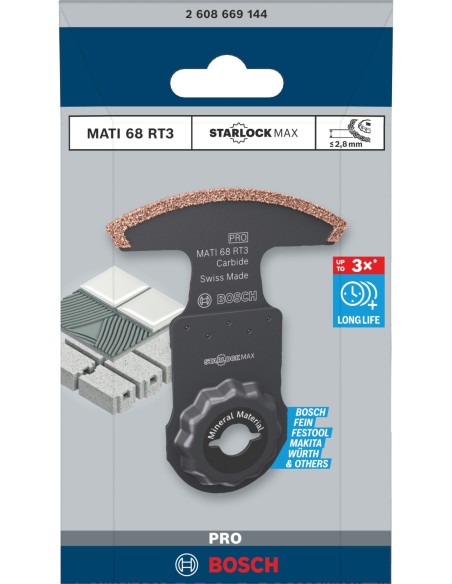 BOSCH 2608626113 Cubo de 100 unidades de discos de corte abrasivo PRO Stainless (125 x 22,30mm)