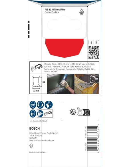 BOSCH 2608669262 Cuchilla para cortar Wood ACZ 85 EC, Starlock (85mm)